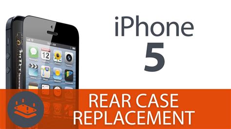 iphone 5 rear case removal